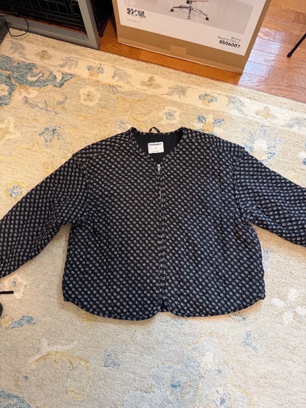 Quilted Full Zip Jacket